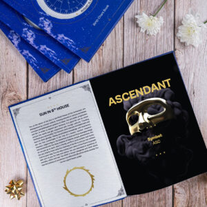 Unique Birth Chart Book with personalized PHOTO + FREE Online version