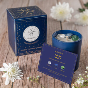 Unique Zodiac Vanilla Candle