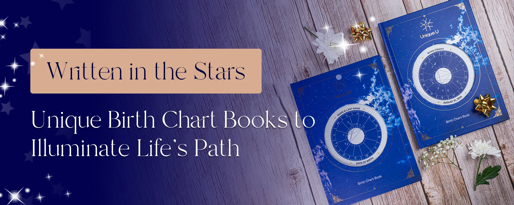 unique birth chart books