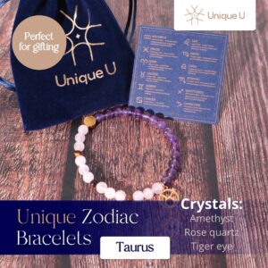 Unique Zodiac Bracelet - Taurus